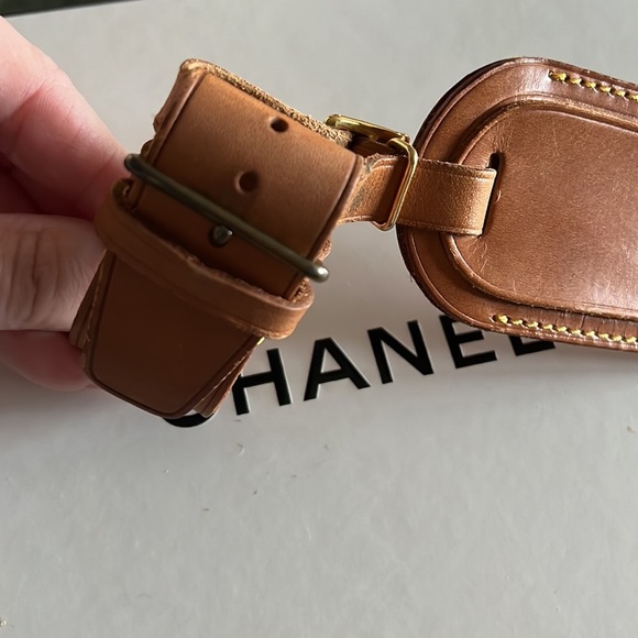 Authentic Louis Vuitton Luggage Tag, Belt & Strap: 3 pcs - Picture 5 of 6